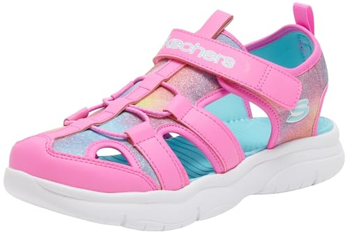Skechers Flex Splash Daylight Shimmer, Sandalo Sportivo, Pink, 29 EU