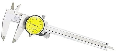 FUNTLY Uhren-messschieber Metrisches Messgerät Messschieber 0-150 mm/0,01 mm Edelstahl Präzisions-Messschieber (Color : 0-200mm 0.01mm)
