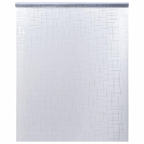vidaXL Fensterfolie Matt Sternen-Muster 90x500 cm PVC