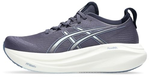 ASICS Gel-Nimbus 27 löparsko för kvinnor, Indigo dimma/cool grå, 39 EU