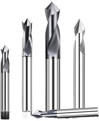 Fasenfräser 60 90 120 Grad 0,5-20 mm Fase Fräser Stub Start Center Bit Fräser Fräser Hartmetall-Schaftfräser(D5XR90X100L)