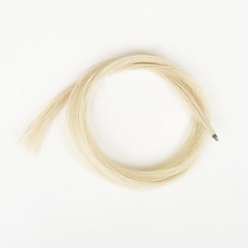 OriGlam Violine Bogen Haar Pferdehaar Ersatz Kit, Violine 29.92 Zoll Fiddle Bow Rehair Tools Musical Bow Hair Violine Pferdehaar für 4/4 3/4 1/2 Violine Viola Cello Zubehör