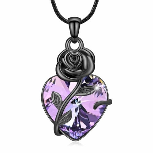 AIWENXI Bijoux funéraires en forme de cœur acier inoxydable - Pendentif urne funéraire pour cendres - Pour homme et femme