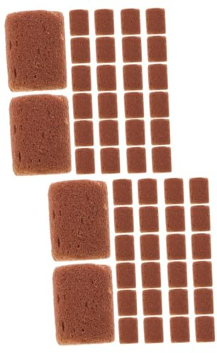 KONTONTY Bloques De Sin Suelo para Germinación Y Trasplante Sustrato Profesional para Jardín Y Alta Absorción Y Drenaje Kit De para Hortalizas Y Flores 100 Piezas*2
