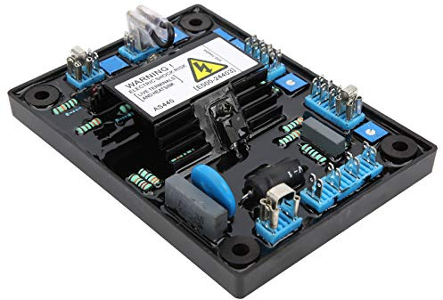 RASTKY Regolatore Automatico di Tensione del Generatore AS440 Stabilizzatore del Modulo per Eccitazione Senza Spazzole, Plastica di Alta qualità, per Alimentazione Domestica