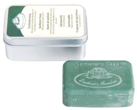 Esschert Design Gartenseife, Bimsteinseife, ca. 6,2 cm x 9,6 cm x 3,7 cm