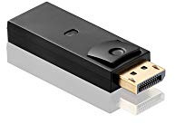 HDGear - Adaptador DisplayPort de 19 Pines - HDMI, Color Negro