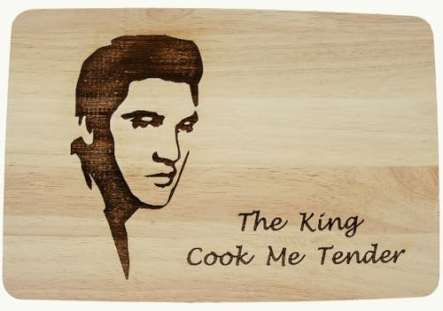 Elvis Presley Gift Wooden Chopping Cheese Board Present