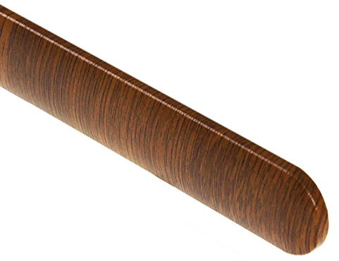 23mm Laminated Window Board End Cap - Golden Oak