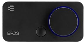 EPOS Audio GSX 300 Carte Son USB Externe (Noir)