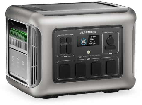 [Upgraded Version]ALLPOWERS R2500 Portable Power Station, Solar Generator