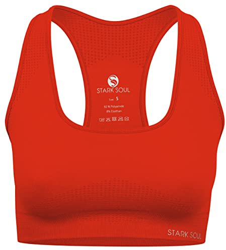 STARK SOUL Sport BH - herausnehmbare Cups, Medium Support | div. Farben, Größen XS, S, M, L und XL