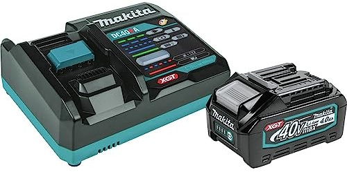 Makita BL4040DC1 40V MAX XGT Battery and Charger Starter Pack (4 Ah)