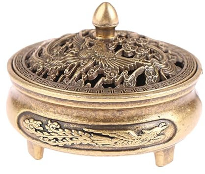 Incense Burner Bowl - Holder for Sticks, Cone, Coil Incense