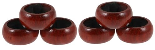 PRETYZOOM 6pcs Wine Bottle Collar Drip Stopper Ring Collars Ring Stylish Wine Accessory