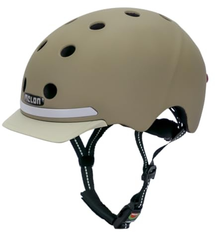 Melon Fahrradhelm E-Series für Damen & Herren | sicherer Cityhelm mit Beleuchtung | Front- und Rücklicht, Magnetverschluss, individuell anpassbar