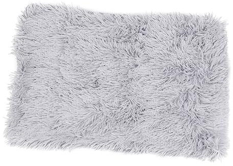 BESPORTBLE 1Stk warme Haustierdecke Plüschdecken Futter für Haustierbetten hundebox Matte Welpendecken weiches hundebett Blanket Hunde Matte katzenbett Winterdecke für Haustiere Light Grey