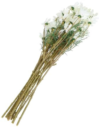 Cabilock 12stücke Teiliges Künstliche Blumen Chrysanthemen Und Gänseblümchen Lebensechte Dekoration Für Zuhause Büro Und Fotografie Weiß