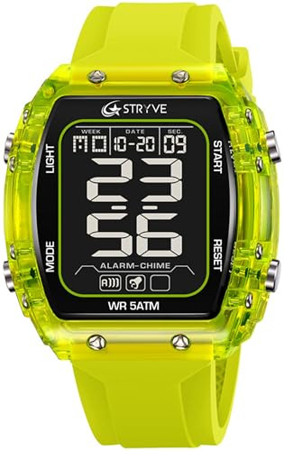 findtime Sportuhren Herren Digital Militär Uhr Digitale Armbanduhr Herren Tactical Watch LED 50M Wasserdicht Sport Military Watches for Men Stoppuhr Digitaluhren Jugendliche