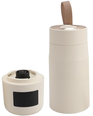 Hervidor Eléctrico de Viaje, Mini Hervidor Portátil de 300 Ml, Pequeña Caldera de Agua Caliente, Acero Inoxidable, 2600 Mah, Hervidor Portátil para Agua Caliente, té y café