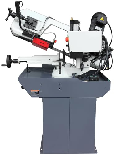 BOKA Horizontalbandsäge für Metall, Schnitttiefe bis 220 mm, Schwenkkopf bis 60°, 400V-50Hz-3PH, BS-106G