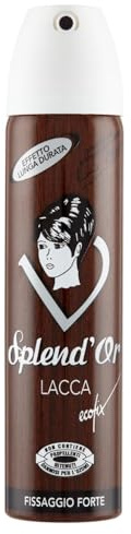 Splendor Hårspray Stark Fixering Spray Mini Storlek 75 ml