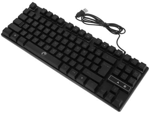 NUOBESTY Teclado Mecánico De Teclas para Retroiluminación Led y Teclas Suspendidas para Oficina y Hogar