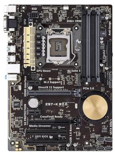 scheda madre Fit For Asus Z97-K R2.0 Motherboard Z97 Socket LGA 1150 I7 I5 I3 DDR3 32G SATA3 ATX