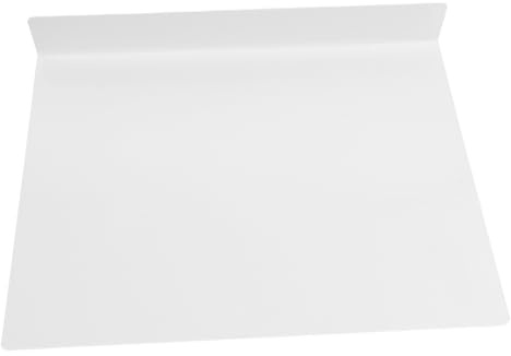 SHINEOFI Protezione Igienico e Facile da Pulire Anti-Schizzi in Acrilico Bianco para Schizzi da Cucina per Lavello e Lavabo per Bagno e