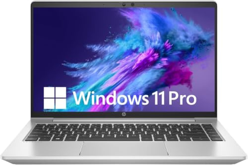 HP ProBook 445 G8 Portátil empresarial 14 FHD, AMD Ryzen 5 5600U, 16 GB de RAM, SSD de 512 GB, Teclado QWERTY Estadounidense, Windows 11 Pro (Reacondicionado)