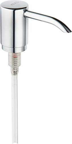 Keuco Ersatzpumpe für Lotionspender (Pumpenkopf chrom, lose, einfache Dosierung) 04950010001, Weiß