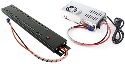 KALEA-INFORMATIQUE Estación de Carga USB de 30 Puertos con Fuente de alimentación de 300W 5V 60A. También se Puede Utilizar como HUB USB 2.0.