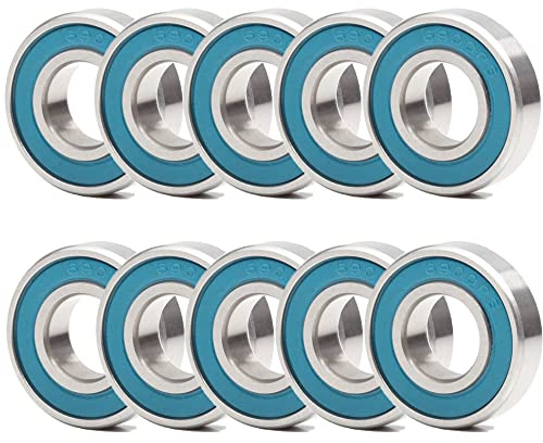 6900RS Kugellager 10x22x6mm,10x22 ABEC 3 Blau Gummi versiegelt Präzision Kugellager (Pick von 10 stücke)