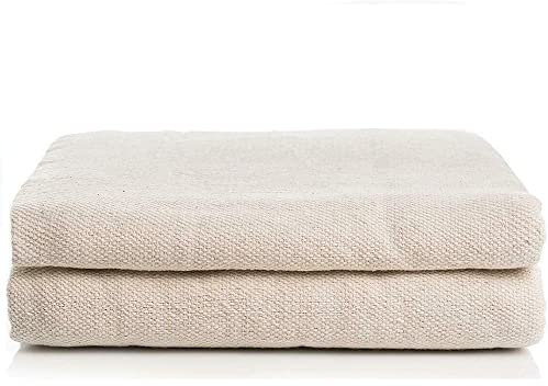 Heavy Weight 2.5k+ Bolton Twill Professional Tough Quality Dust Sheet 12ft x 9ft (12ft x 5ft)