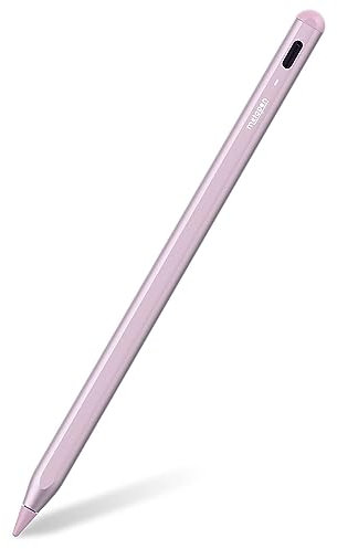 Metapen Pencil A8 for iPad 2018-2025, (2X Faster Charge), Pixel Precision, Tilt Sensitive Stylus Pen Compatible Apple iPad 11/10/9/8/7/6th Gen, Pro 12.9/11/13 Inch M4, Air 3/4/5/M2/M3, Mini5/6, Pink