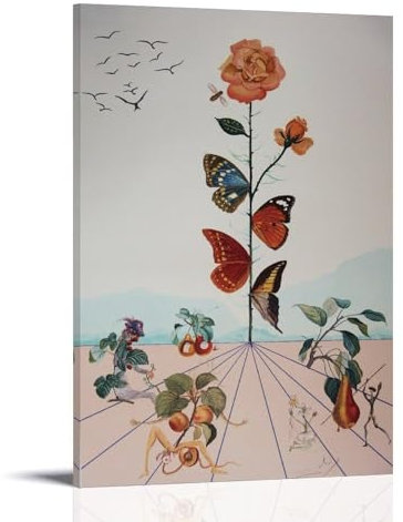 Salvador Dalí Maler-Kunstwerk, Poster, Wandkunst, Leinwand, Gemälde, Bild, Wohnzimmer, Dekoration, Zuhause, 60 x 90 cm