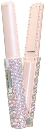 Lisseur à cheveux portable | Fer à cheveux sans fil | Outil de coiffure | Fer à friser portable avec batterie rechargeable pour une utilisation partout sans avoir besoin d'une prise de courant