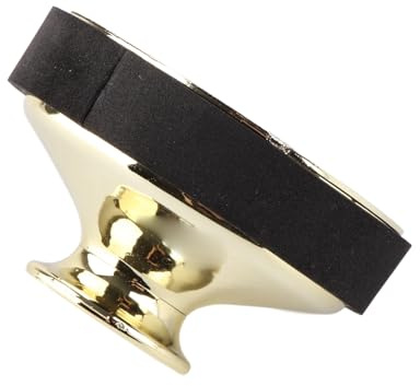 Altsaxophon-Dämpfer, Leichter, Kompakter Saxophon-Dämpfer-Schalldämpfer aus Kunststoff für Altsaxophon-Liebhaber (GOLD)