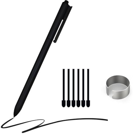 EMR - Penna stilo per Remarkable 2, EMR Stylus Digital Pen per Samsung TabS Note, Spen, nero, con pennini