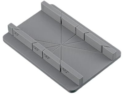 XIUsheUA Caja de Sierra ingletadora (1 Unidad), Ayuda for Corte Angular: Corte preciso multiángulo for proyectos de Bricolaje. Caja de Corte Angular de precisión. para Madera, plástico