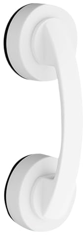 Genérico Tirador De Puerta Con Ventosa - Agarradera Para Puertas De Espejo O | Agarradera Removible Sin Taladro Asistente Empujar Tirar Agarrador Al Vacío Para Espejos Muebles De Baño Y Cajones