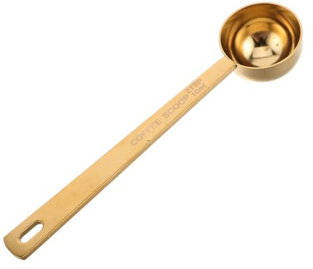Cucchiaio Misuratore Caffè 10ml in Acciaio Inossidabile Oro
