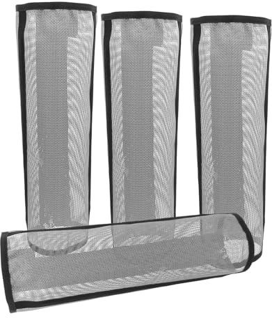 SHINEOFI 4 Stück Fliegengamaschen Verbesserter Komfort Polyester für Pferdebeine Atmungsaktives Netzdesign und für Pferdehaltung und Täglichen Gebrauch