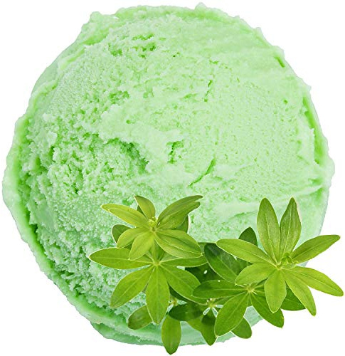 Waldmeister Geschmack Eispulver VEGAN - OHNE ZUCKER - LAKTOSEFREI - GLUTENFREI - FETTARM, auch für Diabetiker Milcheis Softeispulver Speiseeispulver Gino Gelati (Waldmeister, 1 kg)