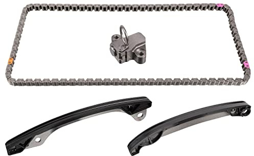 febi bilstein 109467 Steuerkettensatz für Nockenwelle, mit Gleitschienen und Kettenspanner, 1 Stück | Kompatibel mit: NISSAN MICRA IV, NOTE