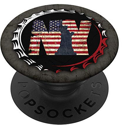 Vintage New York City Selfie Mobile Holder, New York City PopSockets PopGrip Interchangeable