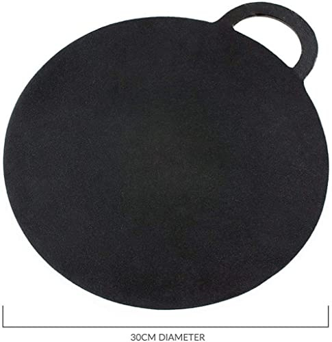 Backstein aus Gusseisen, rund, antihaftbeschichtet, 30 cm
