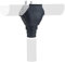 Basari Naissance descente gouttières en PVC universel adaptable Ø 70, 80,100 mm rond Gris Anthracite