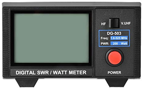 Hf Swr Meter Swr och kraftmätare 15×14×11 Dg 503 Digital Lcd 3,5 Swr Watt Meter 1,6 60Mhz 125 525Mhz för tvåvägsradio