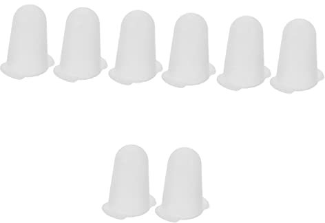 PRETYZOOM 8 Pièces Capuchon de Protection pour Douilles buse de glaçage à gâteau Dessus de Protection pour Poche à Douille Petits gâteaux couvercles pour buse Housses en Silicone Anti-Usure